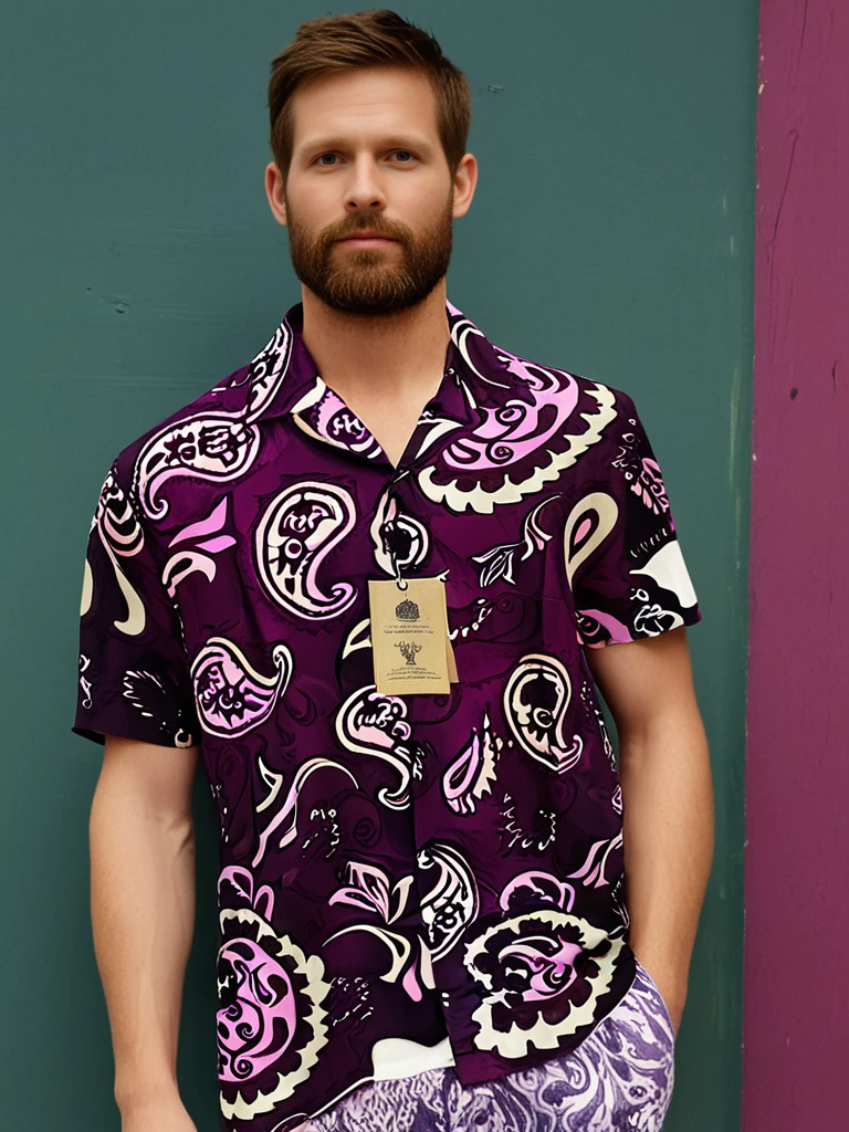 Printed Multi Color Shirt for Men